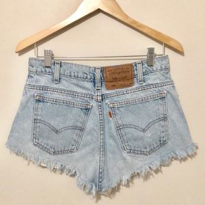 Vintage Levi’s Orange Tab 550 Jean Shorts